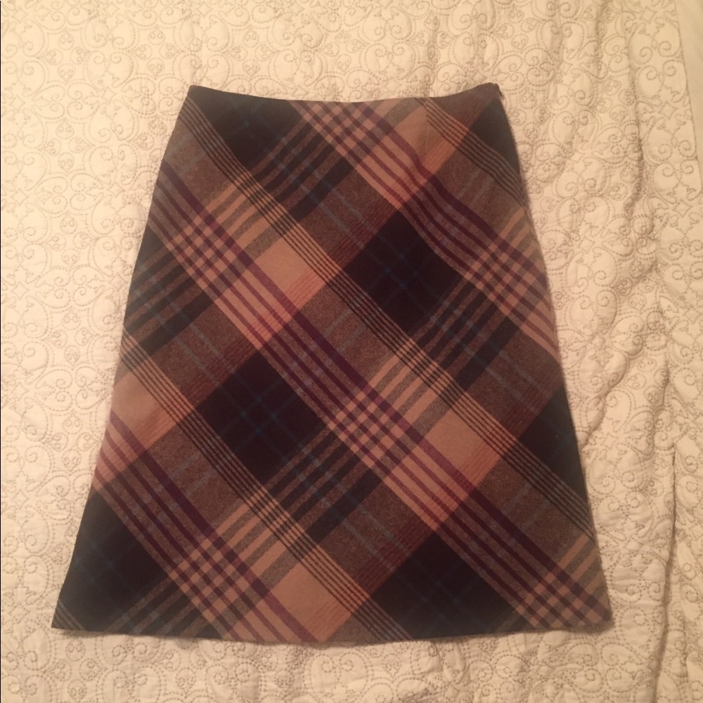 Hennes plaid pencil skirt